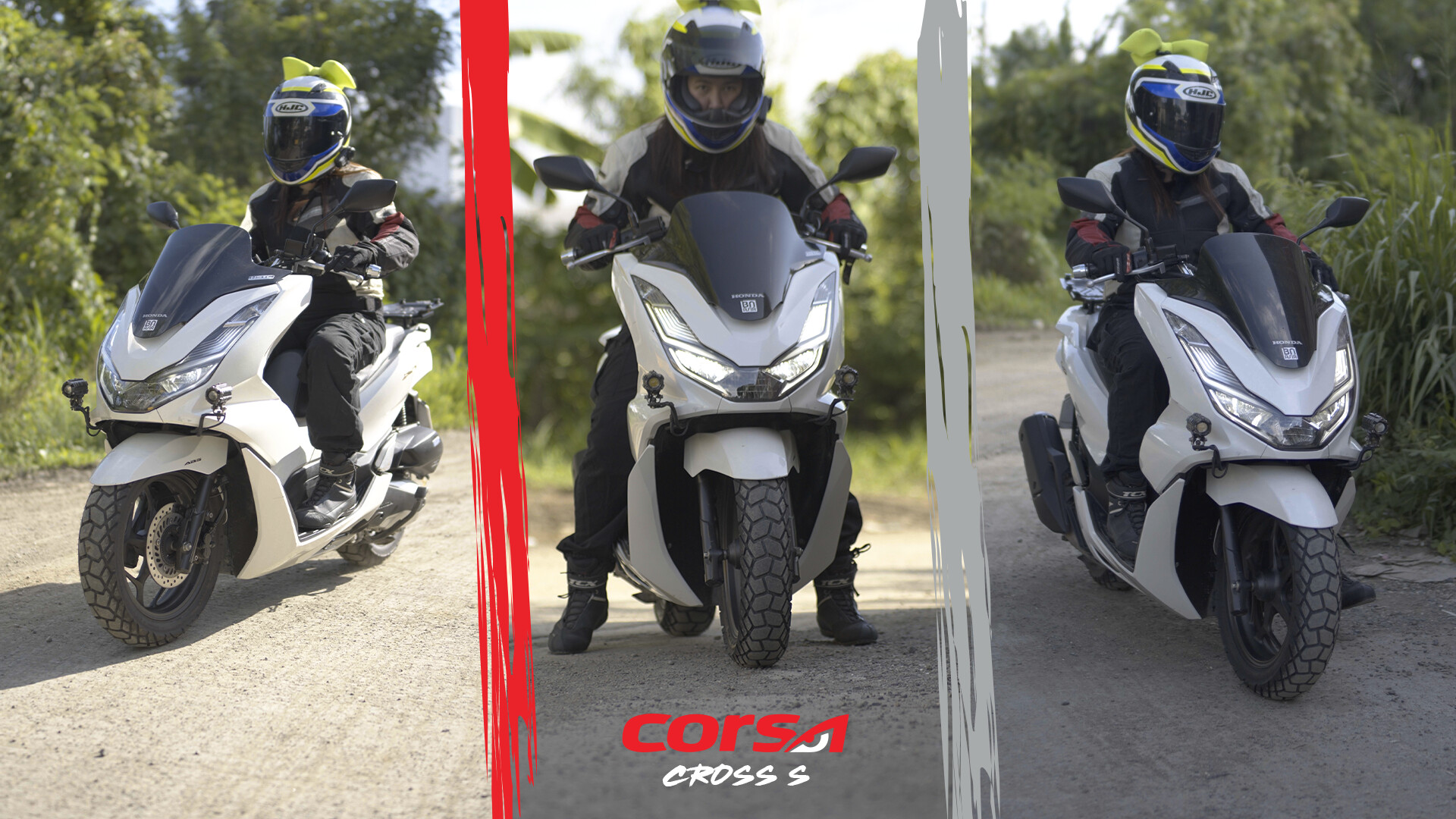 Corsa Cross S on the Honda PCX 160 – Ready for the City & Beyond!