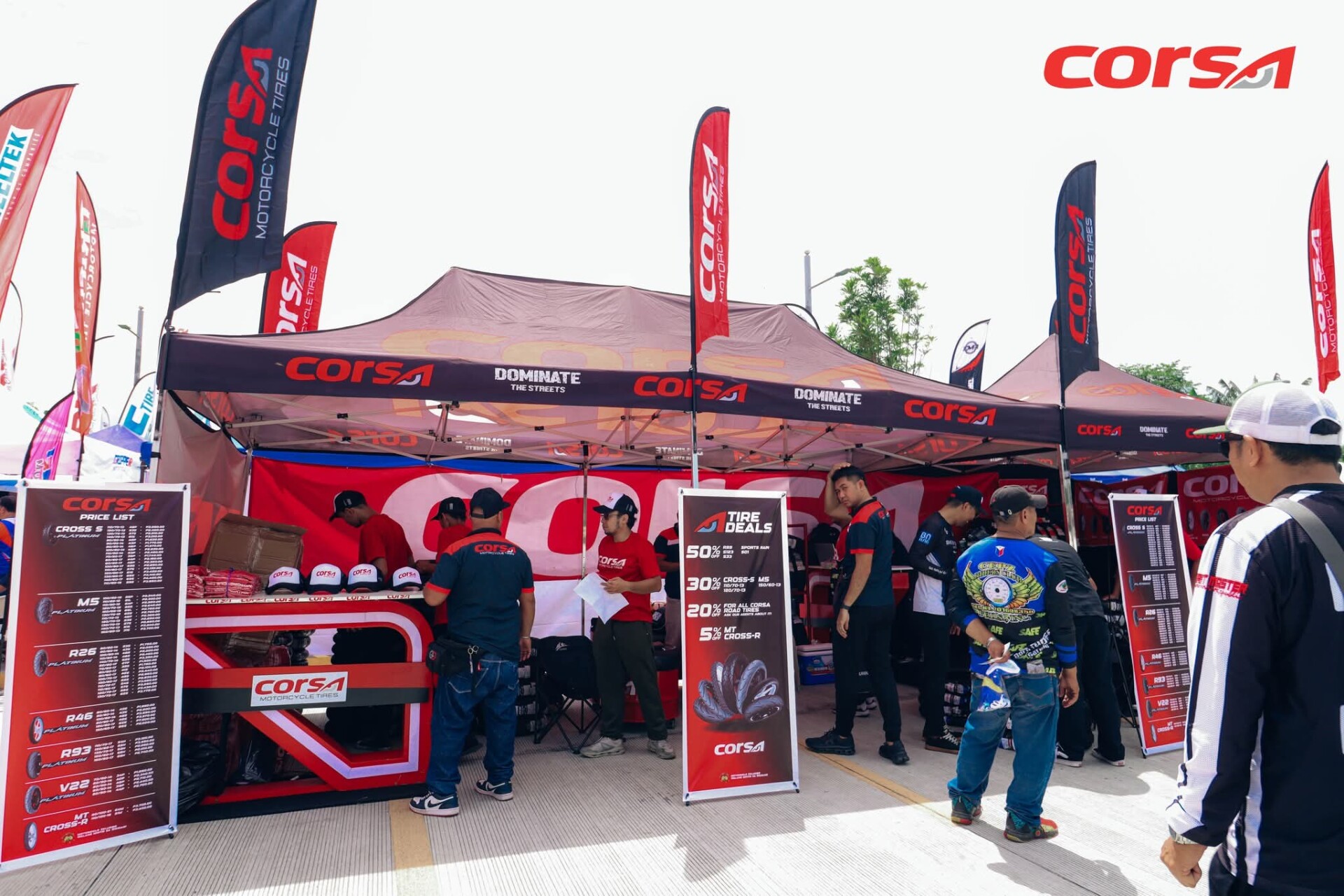 CORSA Motorcycle Tires Philippines Makes a Mark at Motorsiklo Xklusibo's "Walang Mintis sa Disisais"