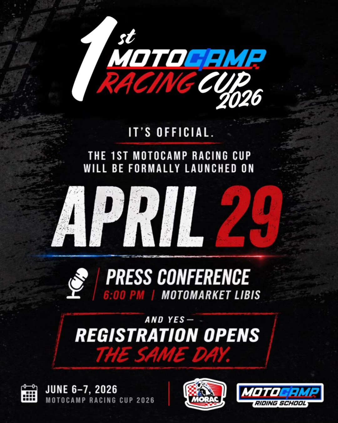 1st MotoCamp Racing Cup 2026 | Launch