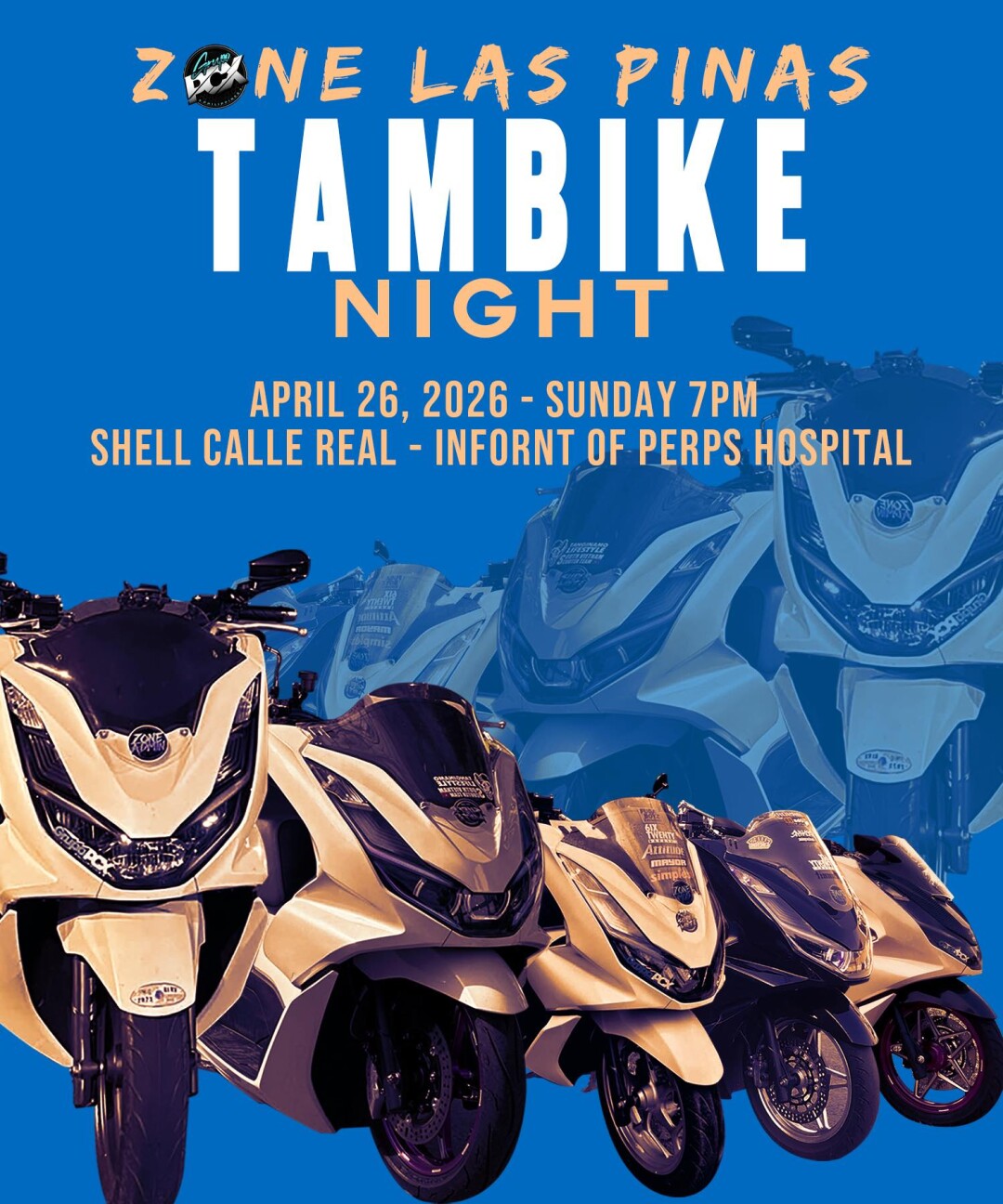 Grupo PCX ph. Zone Las Pinas Tambike Night 