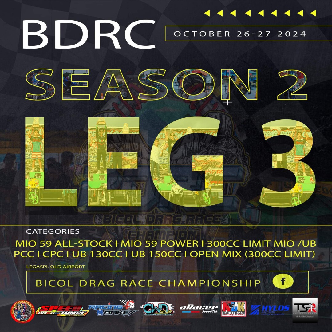 BICOL DRAG RACE CHAMPIONSHIP SEASON 2 LEG 3