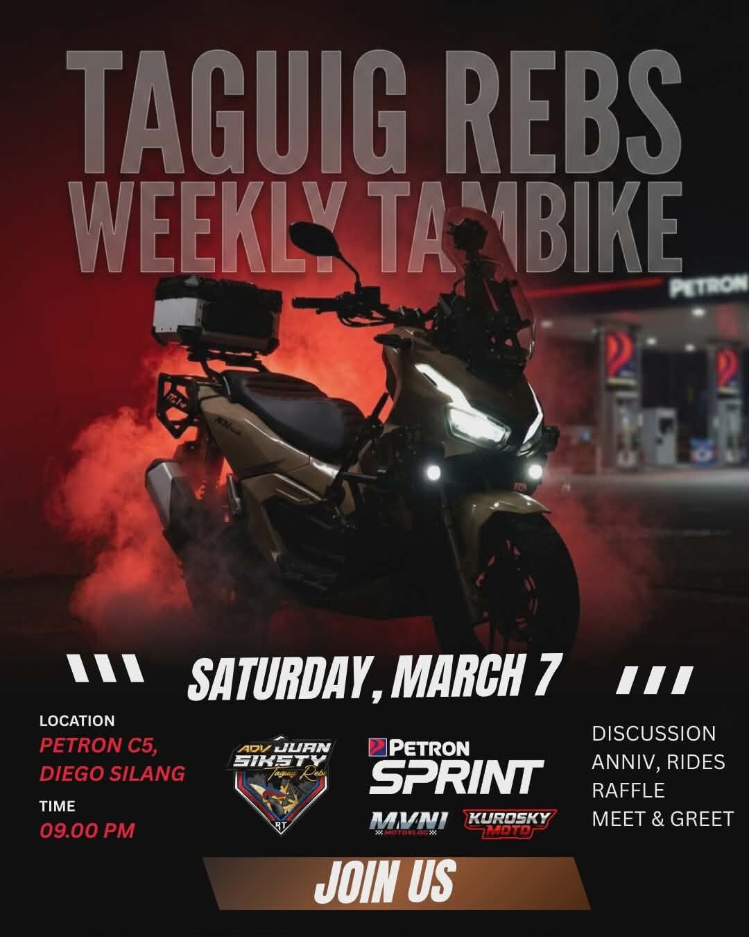 TAGUIG REBS WEEKLY TAMBIKE 