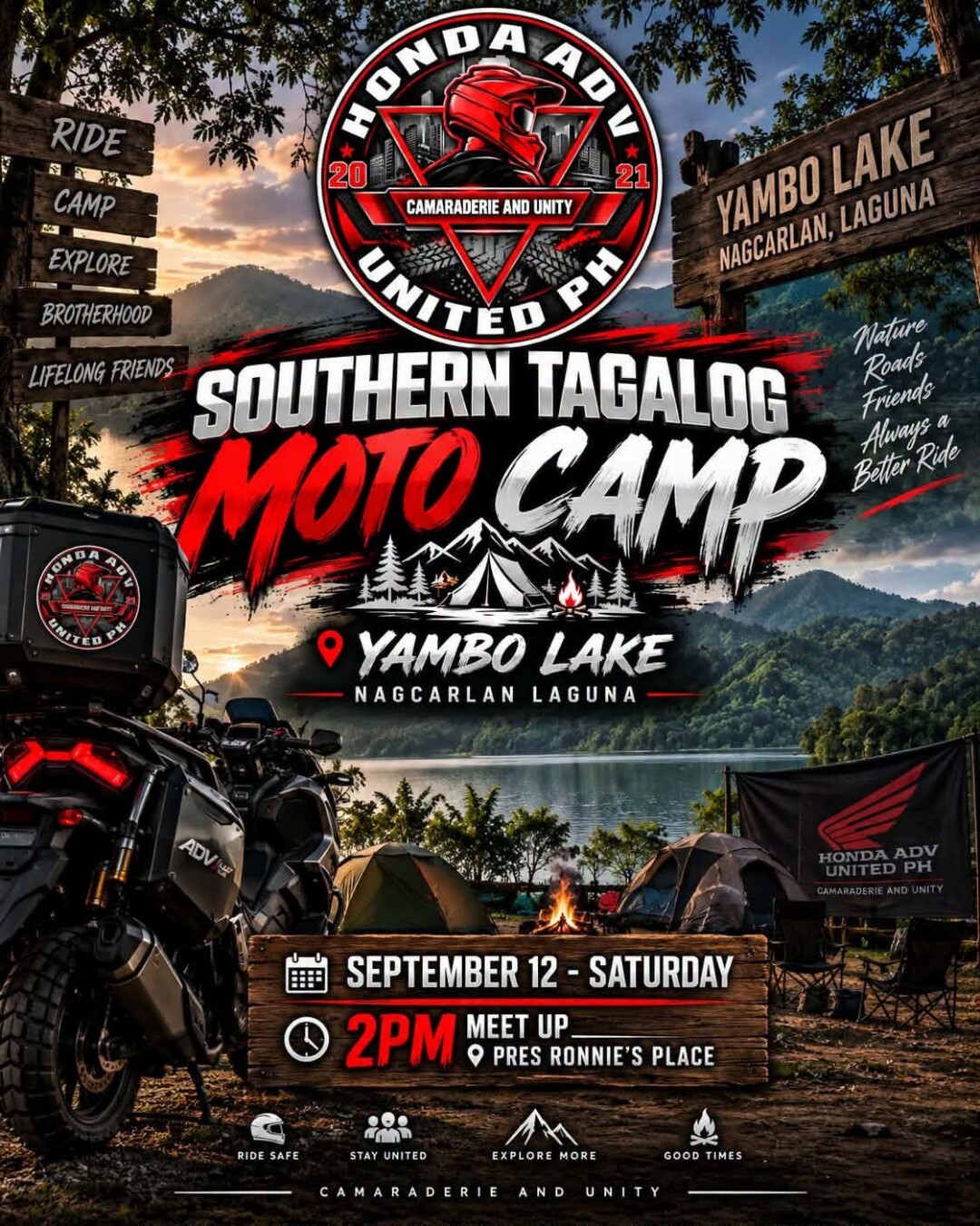 HAUPH SOUTHERN TAGALOG MOTO CAMP