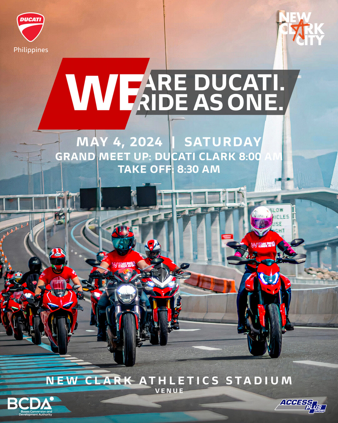WE ARE DUCATI. WE RIDE AS ONE.