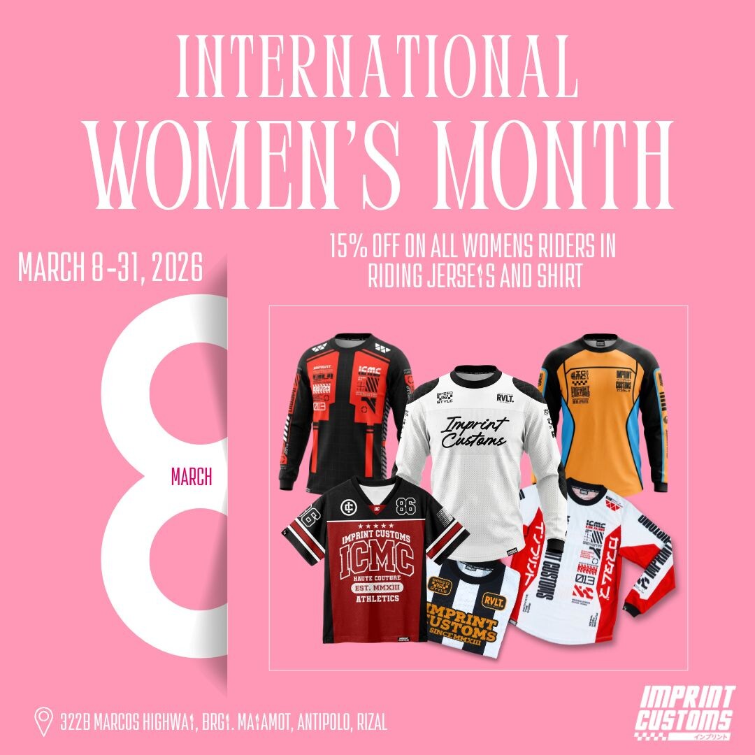 Imprint Customs International Women's Month Sale!