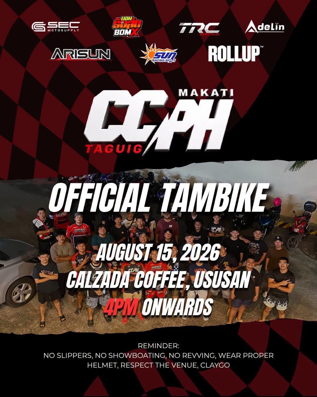 CCPH MAKATI - TAGUIG OFFICIAL TAMBIKE