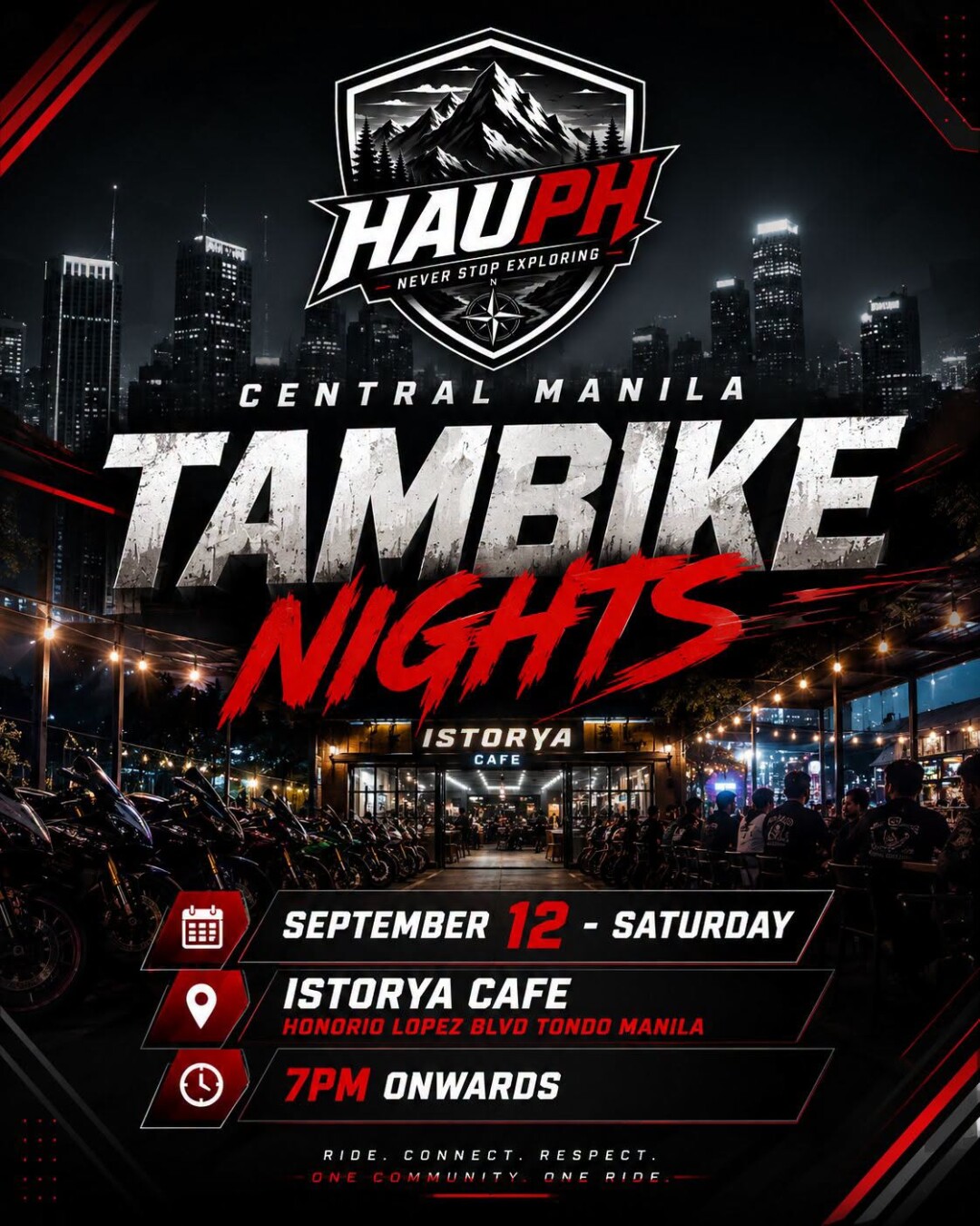 HAUPH CENTRAL MANILA TAMBIKE NIGHTS