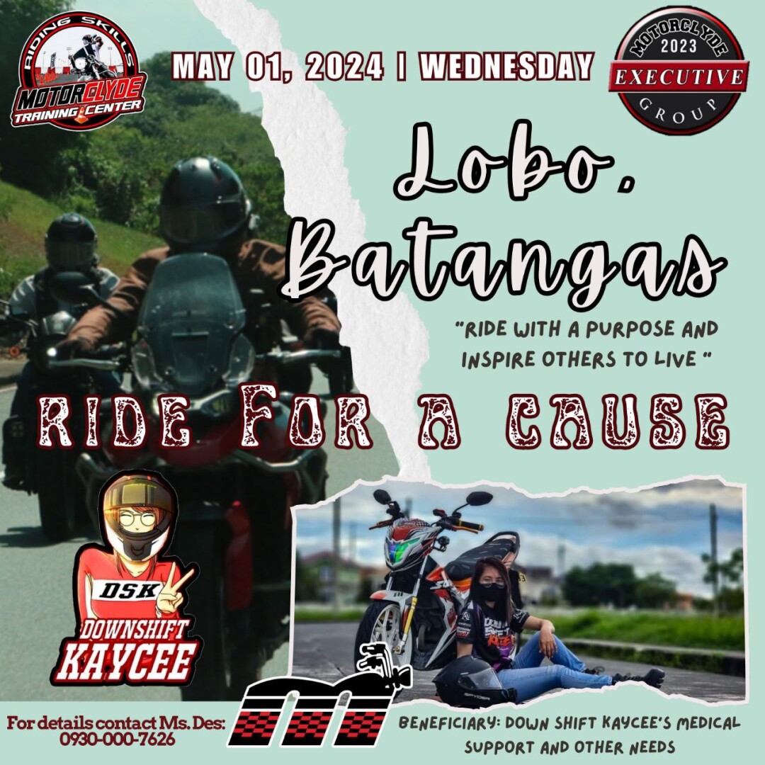 RIDE FOR A CAUSE AT LOBO BATANGAS