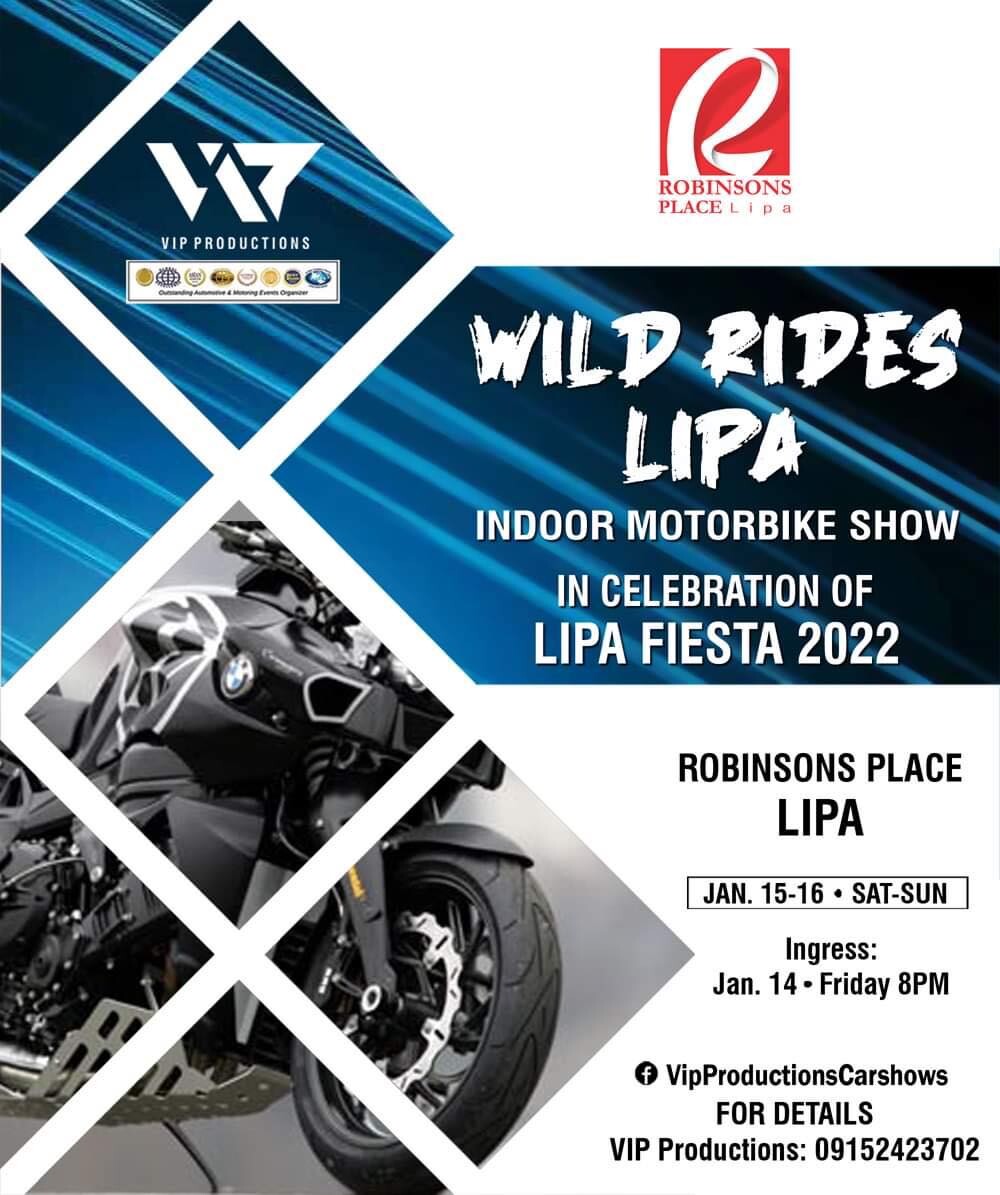Wild Rides Lipa Indoor Motorbike Show
