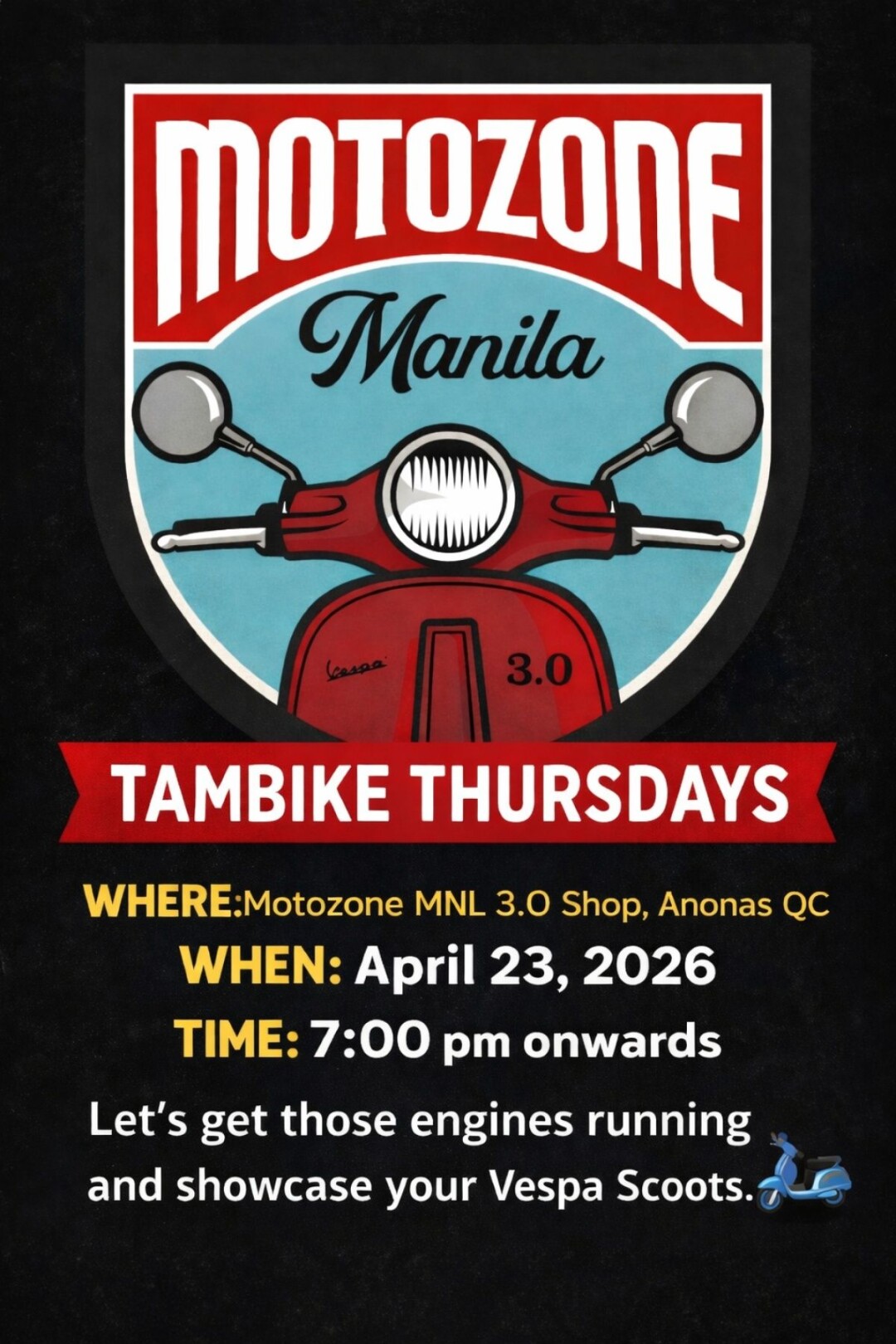 MotoZone MNL Tambike Thursdays