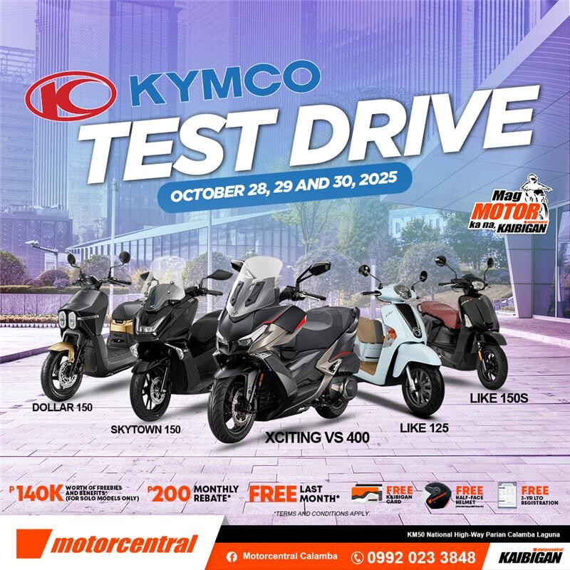 KYMCO Test Drive