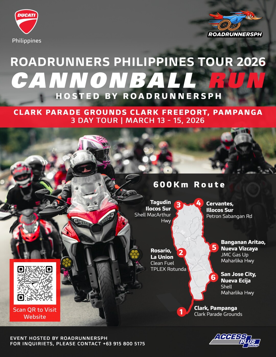 Cannonball Run Roadrunners Philippines Tour 2026