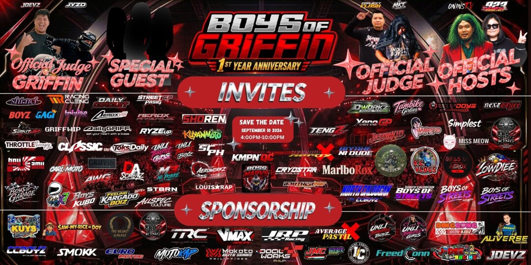 BOYS OF GRIFFIN 1st YEAR ANNIVERSARY