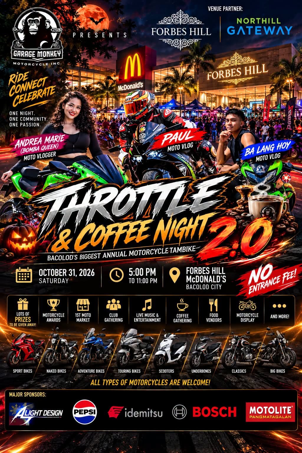 THROTTLE & COFFEE NIGHT 2.0