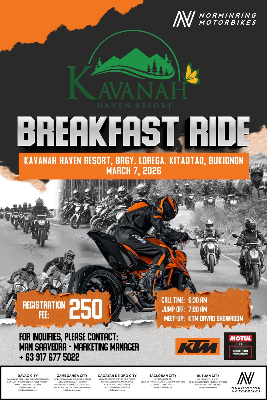 KAVANAH HAVEN RESORT BREAKFAST RIDE