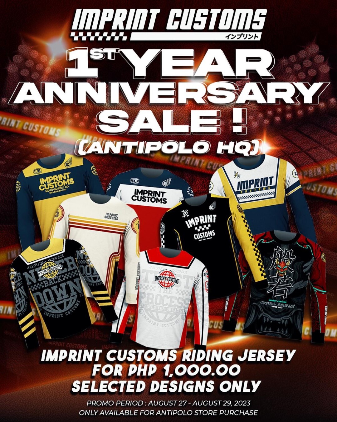 Bike Night Asia Philippines Imprint Customs HQ turns One today
