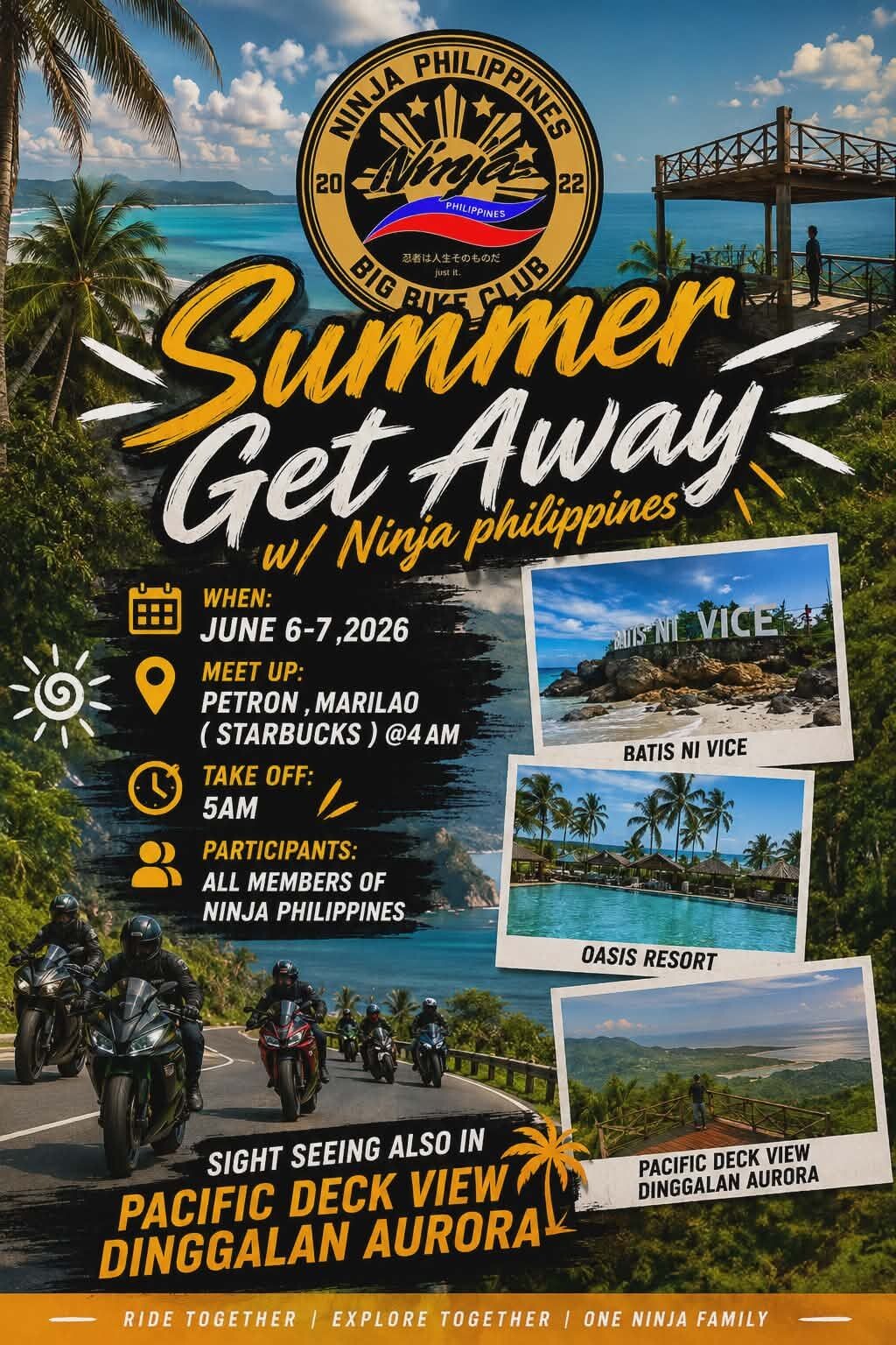 Summer Get Away With Ninja Philippines