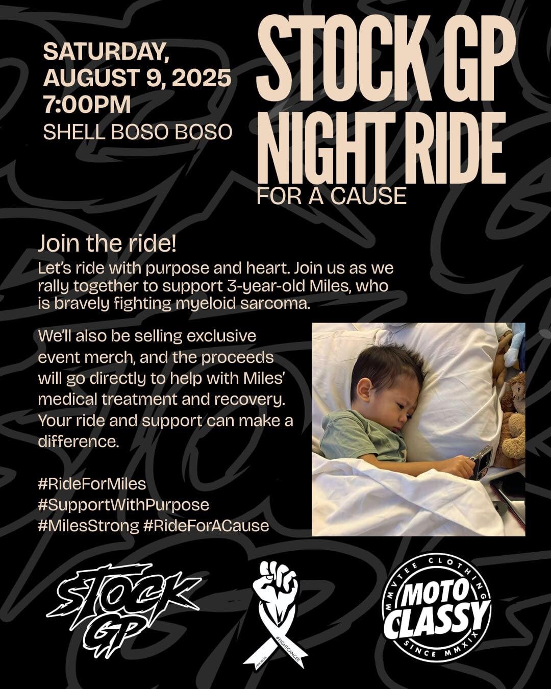Stock GP NIGHT RIDE FOR A CAUSE 