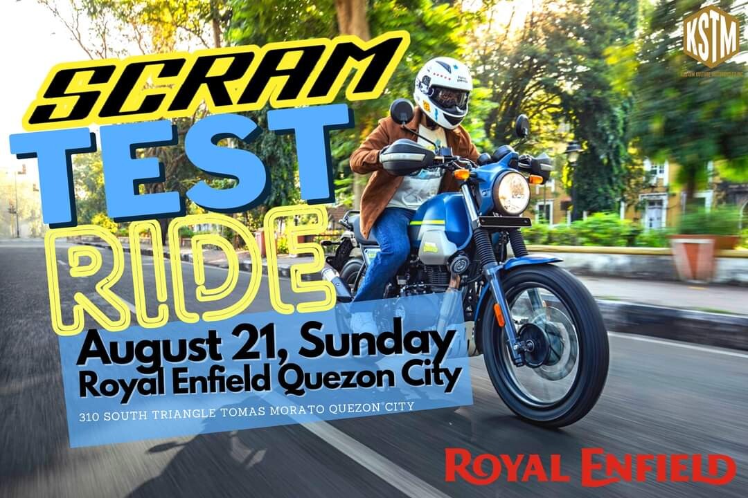 Scram Testing Bike Night Asia Philippines - Scram Test Ride