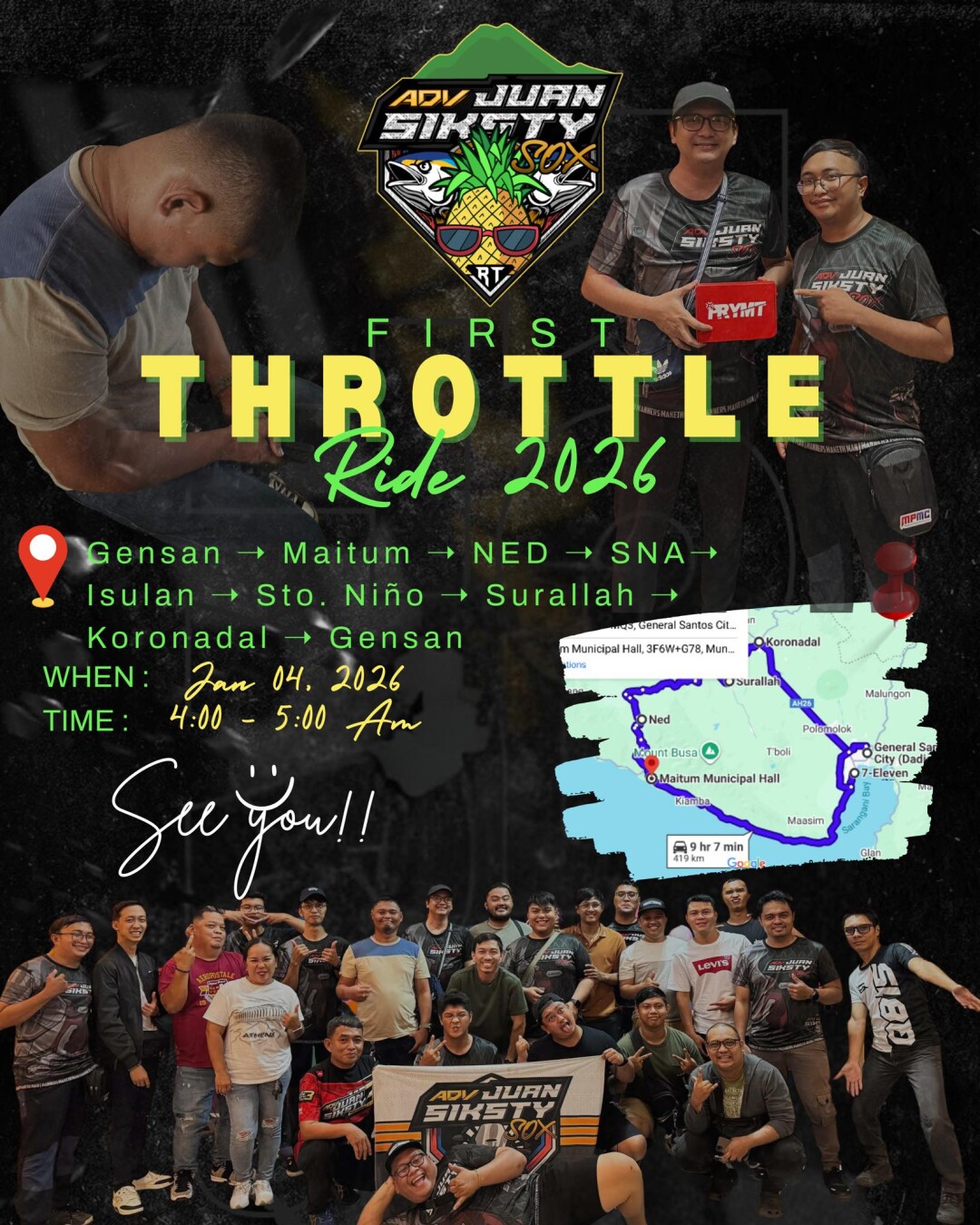 FIRST THROTTLE OF 2026 | ADV JUANSIKSTY SOX RT