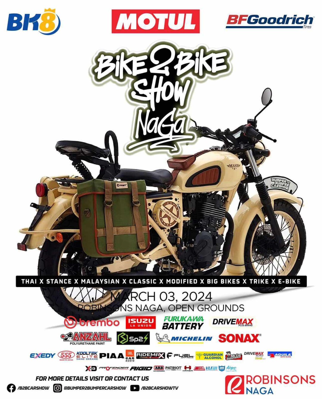 Bike2Bike Show Naga