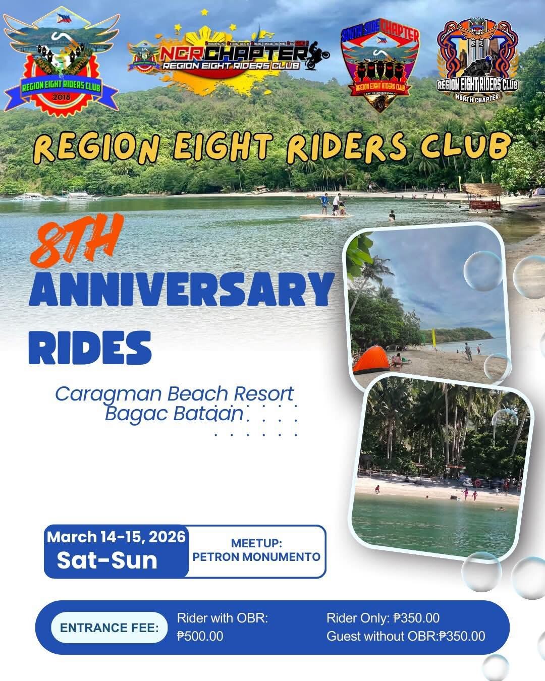 Region Eight Rider's Club | Anniversary Rides 2026